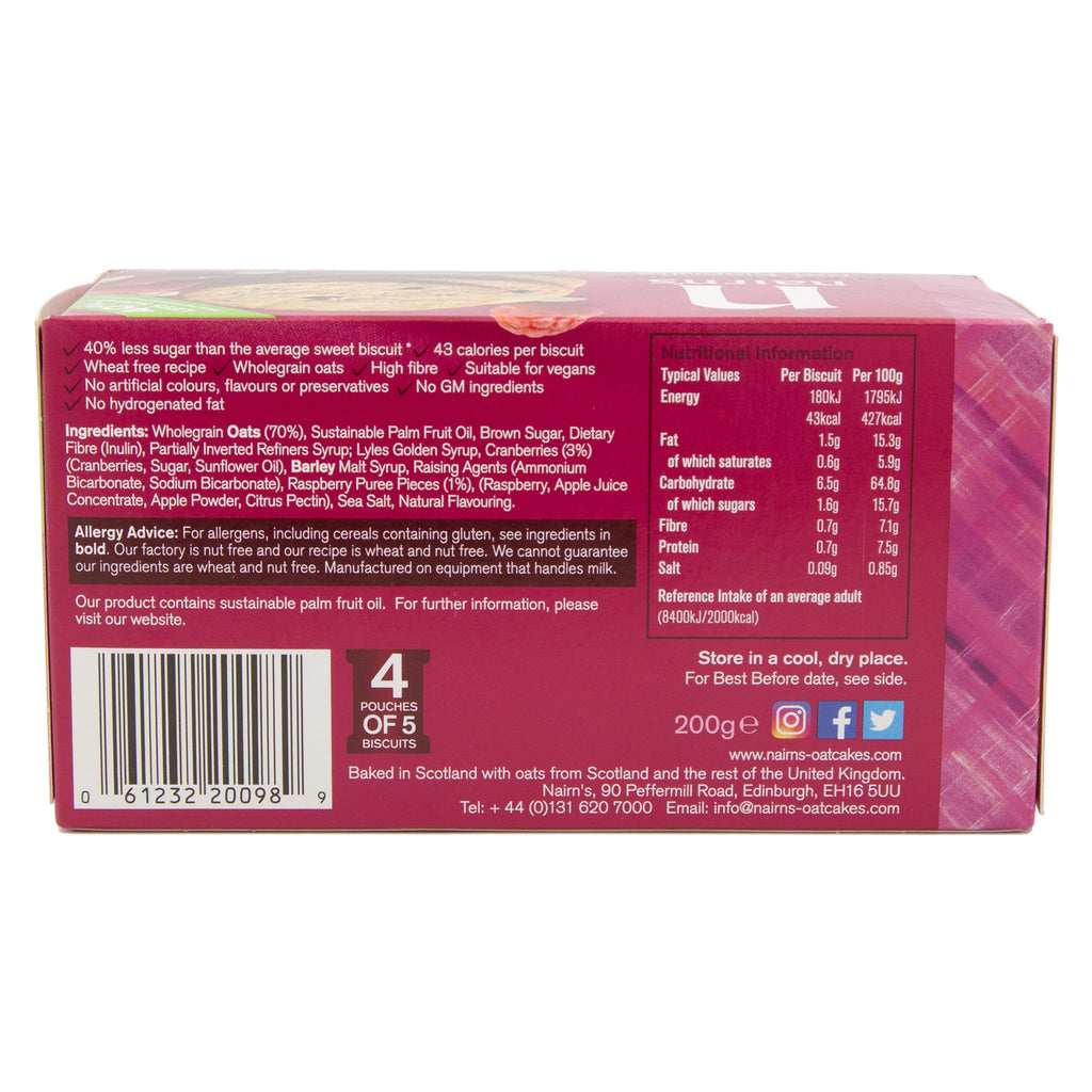 Nairn's - Mixed Berries Oat Biscuits 200g