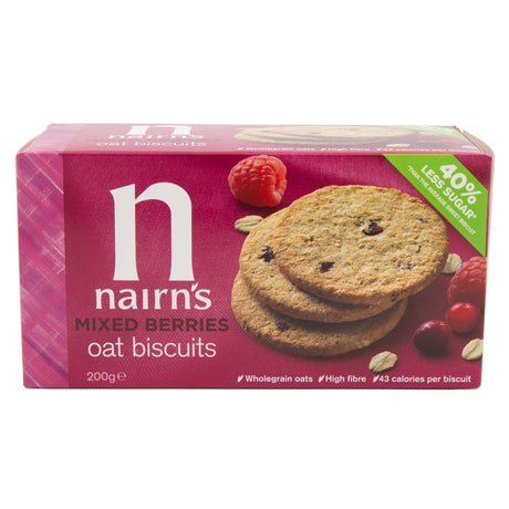 Nairn's - Mixed Berries Oat Biscuits 200g