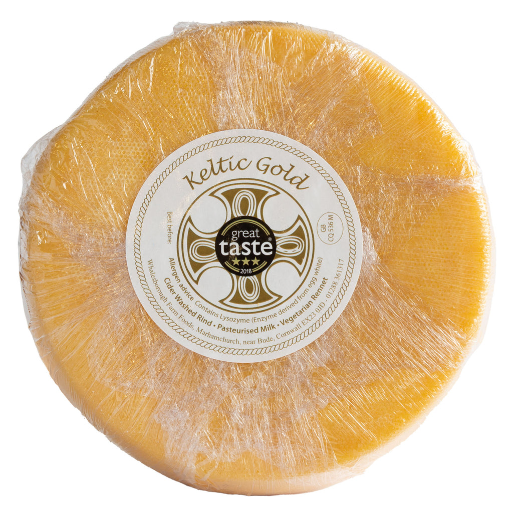 Lobbs Farm Shop Deli -  Farm Keltic Gold cheese - Made in Cornwall