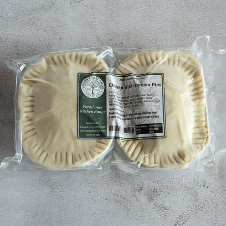 Lobbs Farm Shop Homemade - Frozen Chicken & Mushroom Pie 2-Pack