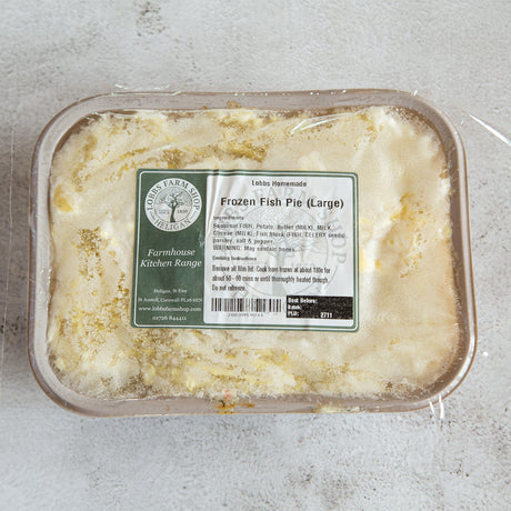 Lobbs Farm Shop Homemade - Frozen Fish Pie (Large) - Serves 2