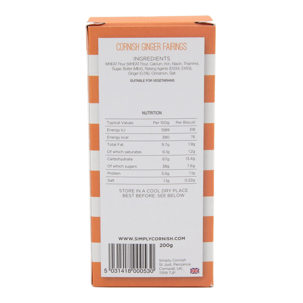 Simply Cornish - Ginger Fairings 200g