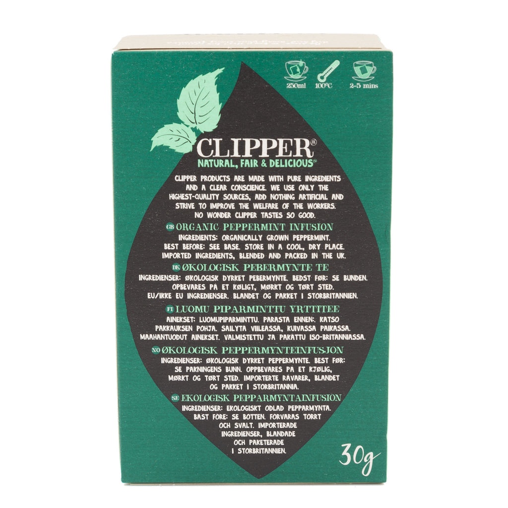 Clipper - Organic Peppermint Refreshing Infusion 20 Bags 30g