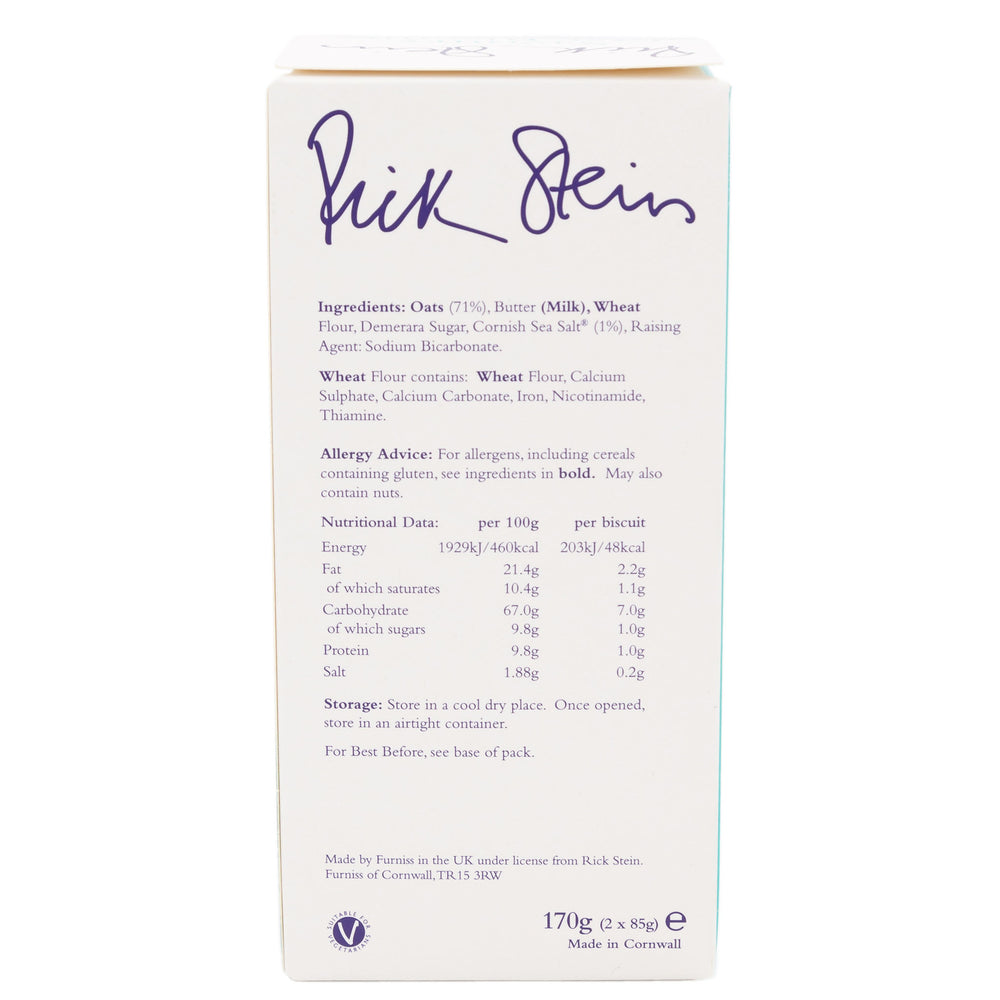 Rick Stein - Savoury Oat Biscuits with Cornish Sea Salt 170g
