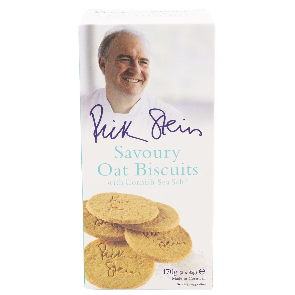 Rick Stein - Savoury Oat Biscuits with Cornish Sea Salt 170g