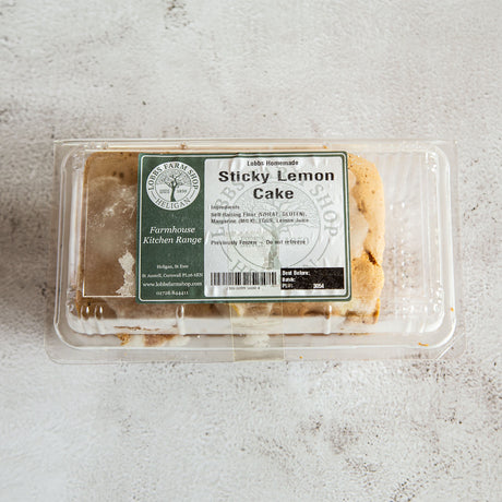 Lobbs Farm Shop Homemade - Frozen Sticky Lemon Cake