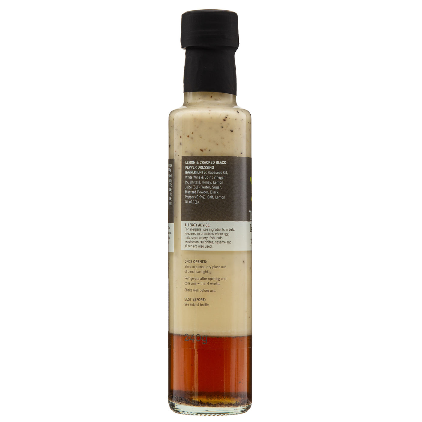 The Bay Tree - Lemon & Cracked Pepper Dressing 240g