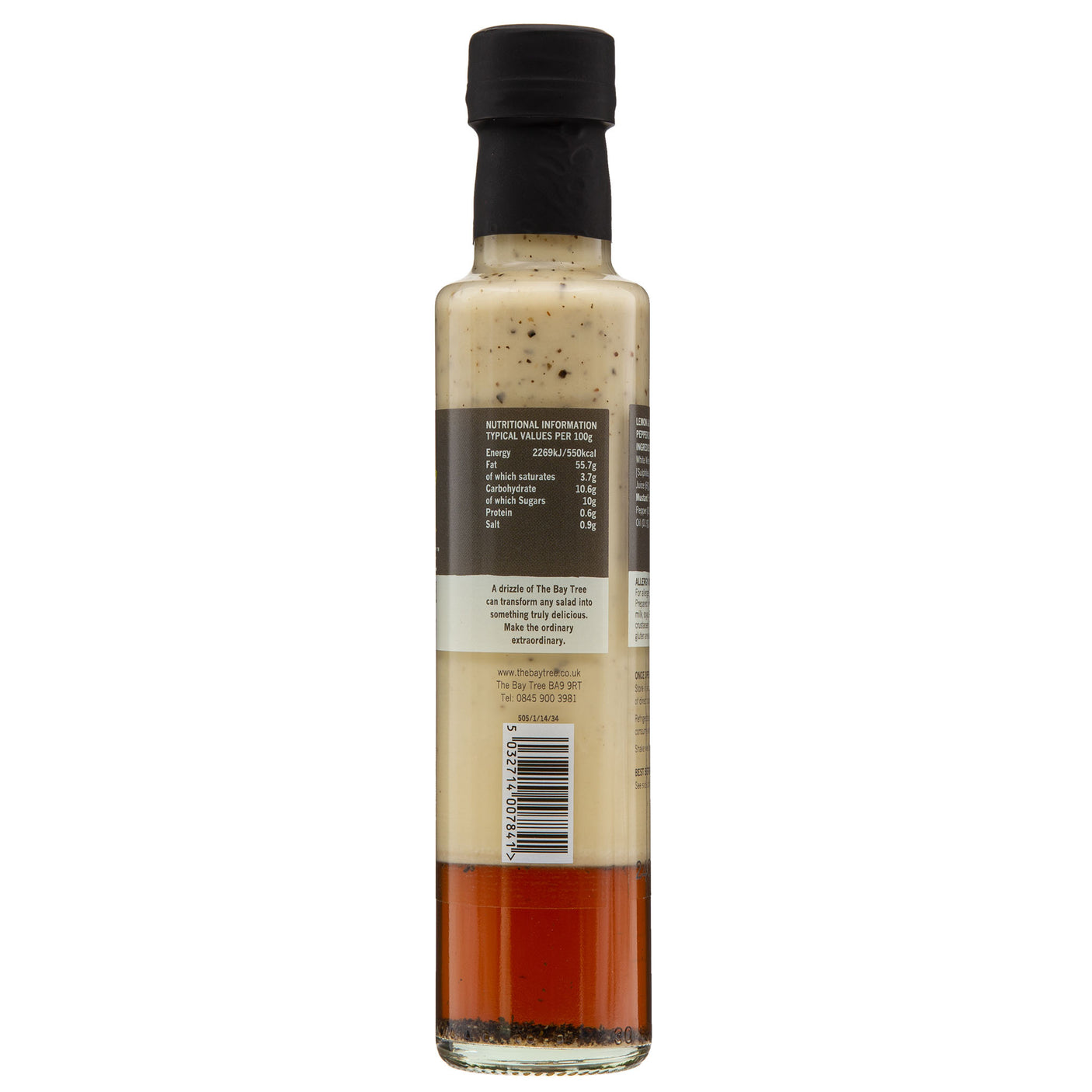 The Bay Tree - Lemon & Cracked Pepper Dressing 240g