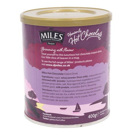 Miles - Heavenly Hot Chocolate 400g