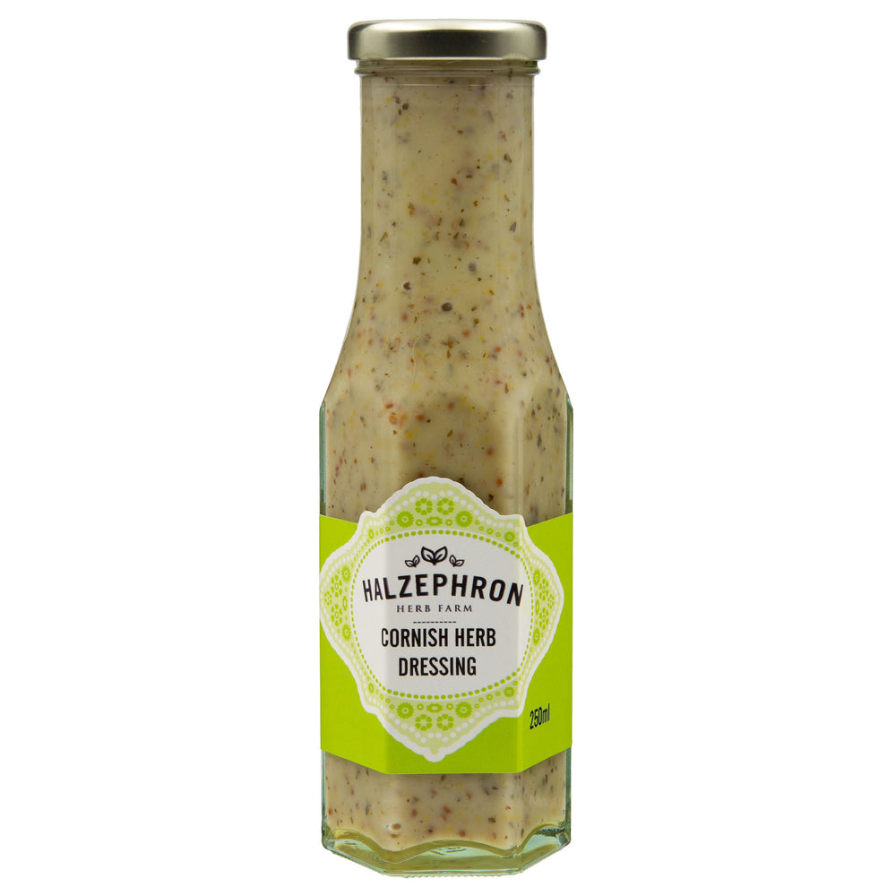 Halzephron - Cornish Herb Dressing 250ml -Made in Cornwall