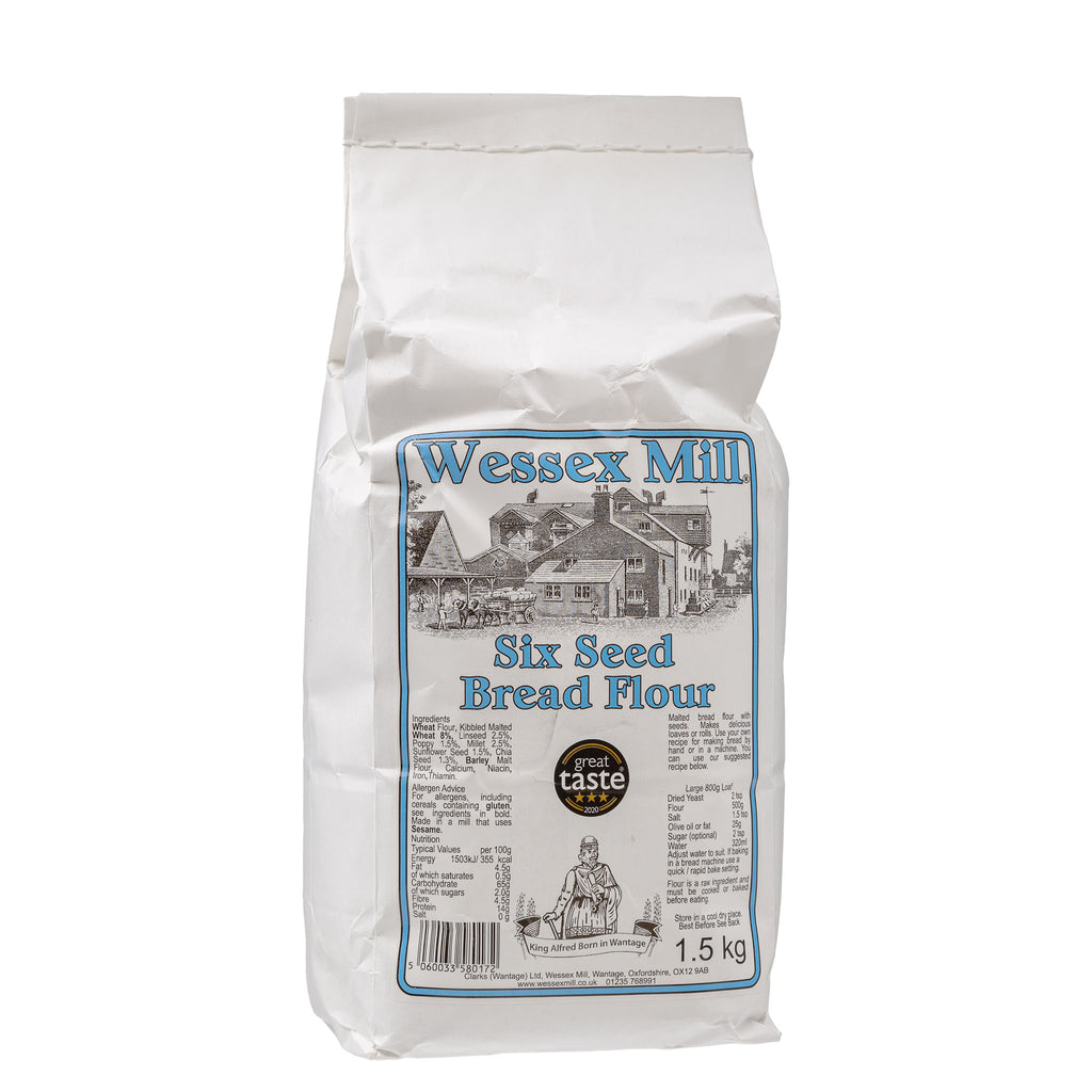 Lobbs Farm Shop - Wessex Mill - 6 Seed Bread Flour 1.5kg