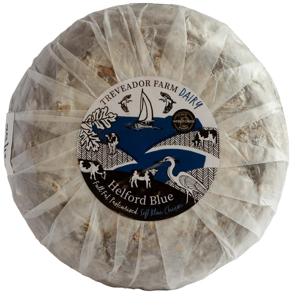 Lobbs Farm Shop Deli - Treveador Farm Dairy Helford Blue cheese