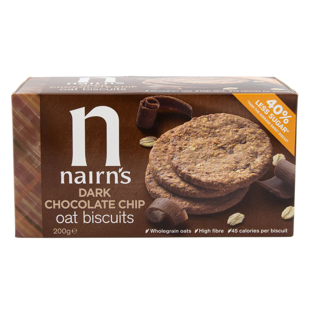 Nairn's - Dark Chocolate Chip Oat Biscuits 200g