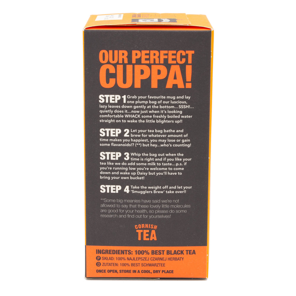 Cornish Tea - Smugglers Brew 40 Tea Bags 125g