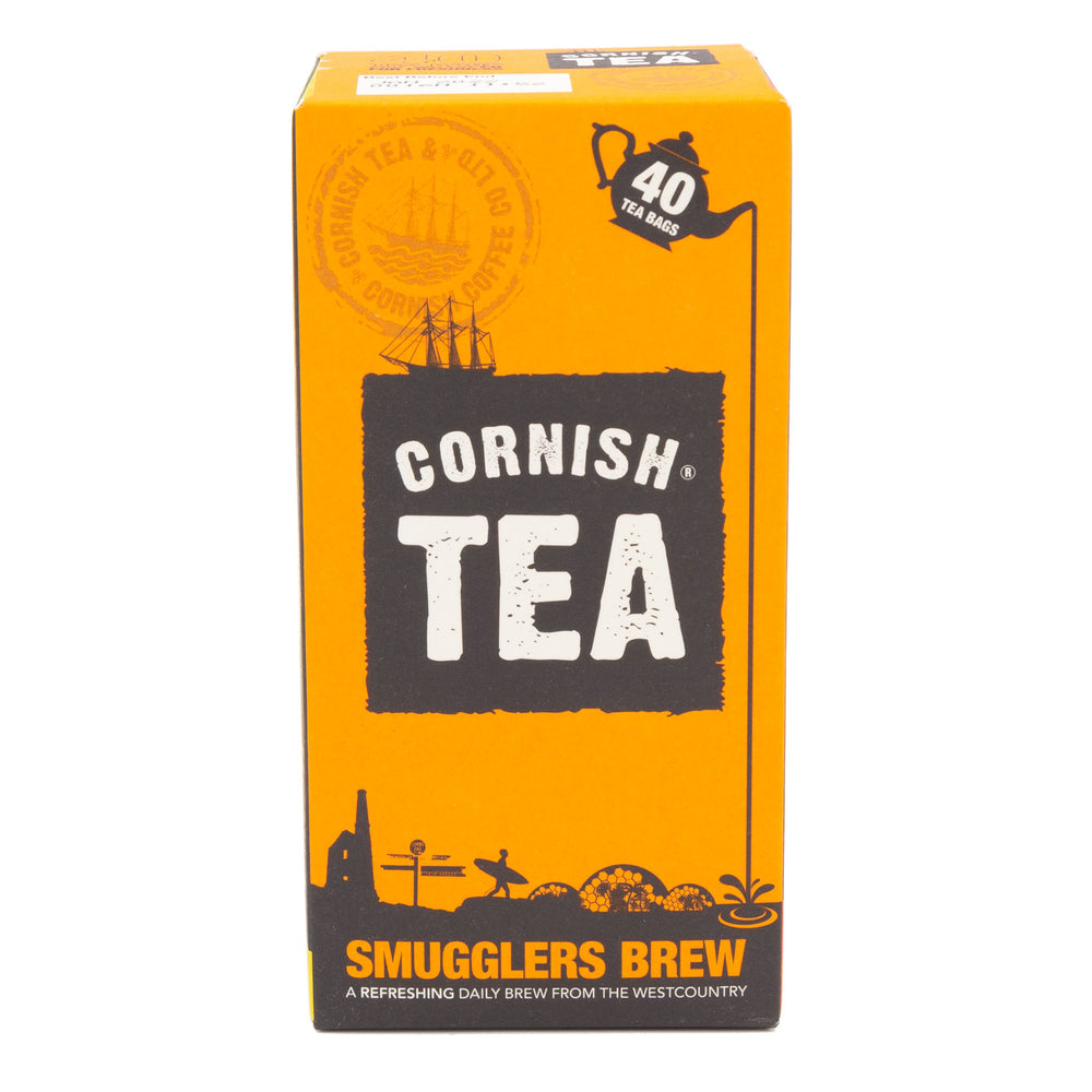 Cornish Tea - Smugglers Brew 40 Tea Bags 125g