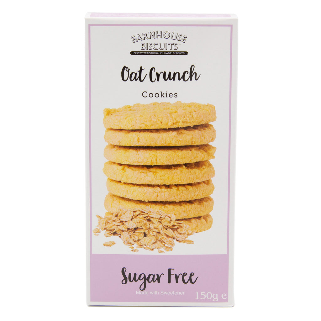 Farmhouse Biscuits - Sugar Free Oat Crunch Biscuits 150g
