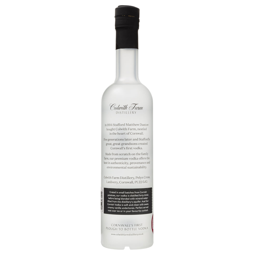 Lobbs Farm Shop - Colwith Farm Distillery - Aval Dor Original Cornish Vodka 35cl