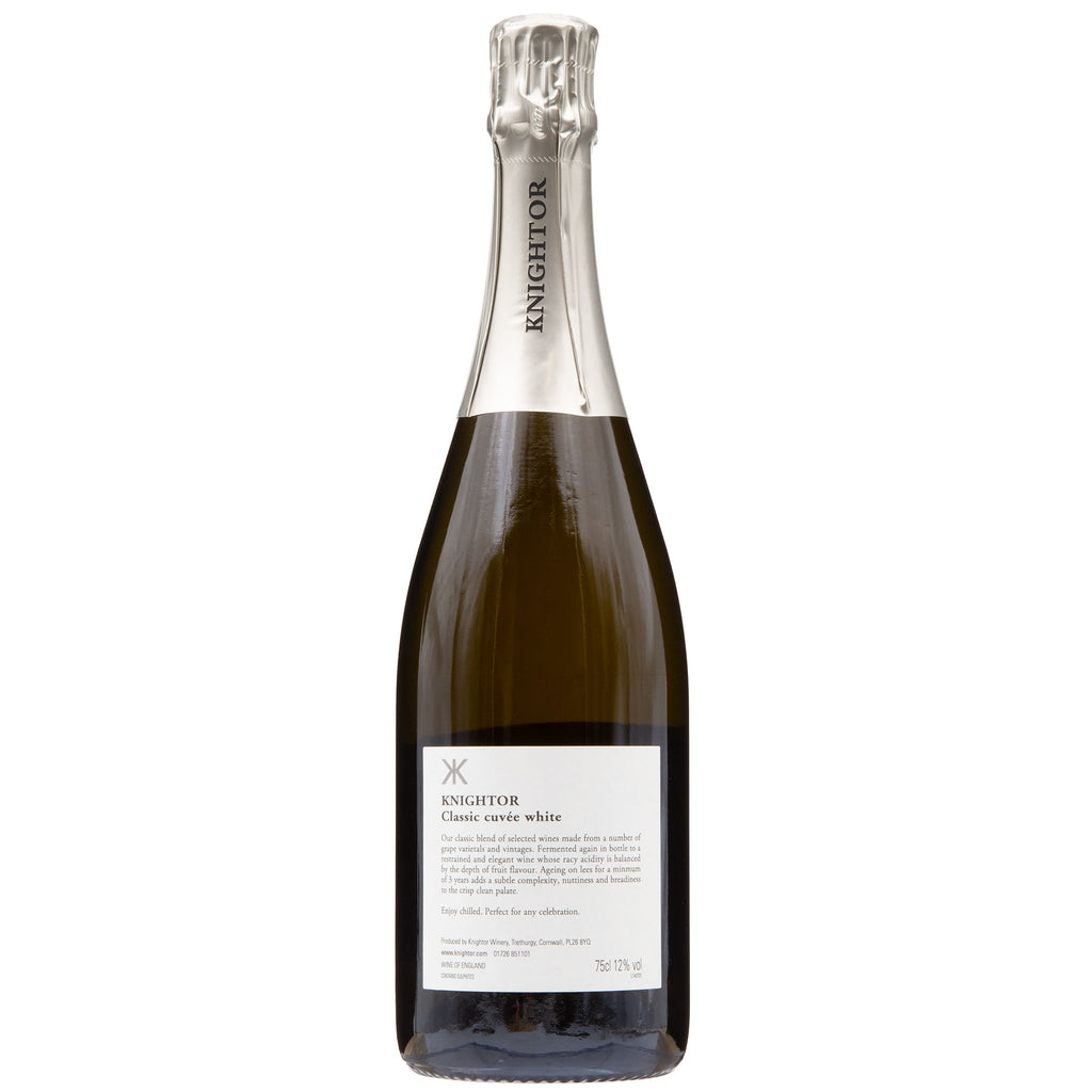 Knightor Winery - Brut Classic Cuvée White 75cl - Made in Cornwall