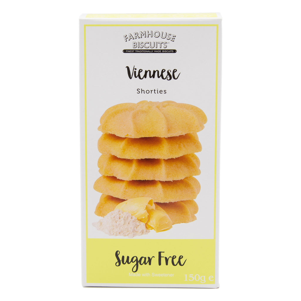 Farmhouse Biscuits - Sugar Free Viennese Shorties 150g