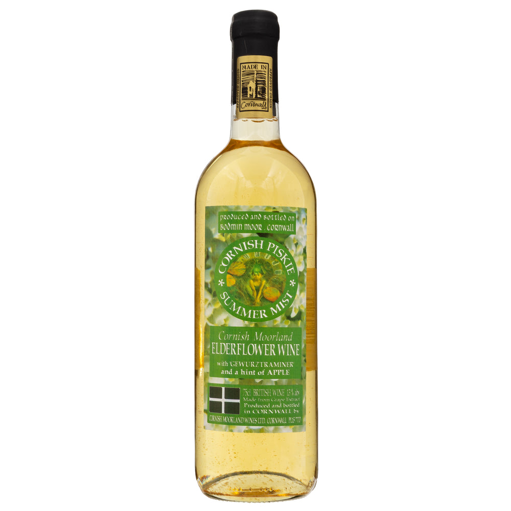 Cornish Moorland Wines - Elderflower Wine 75cl