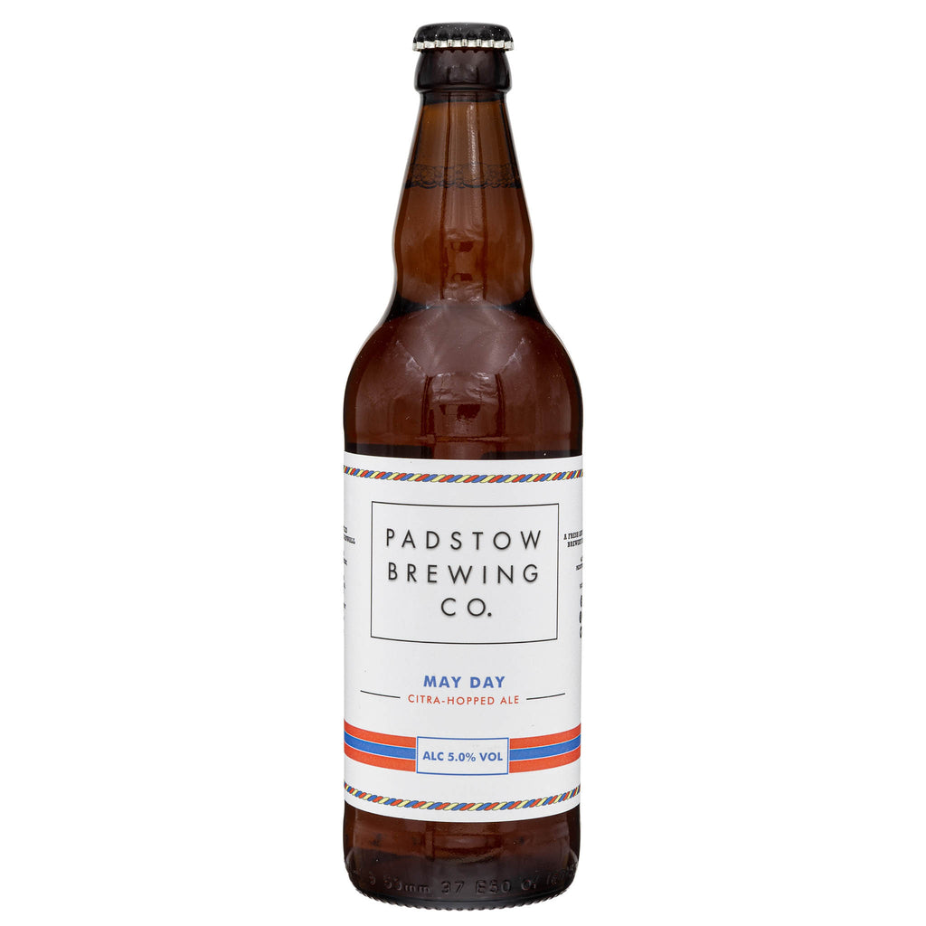 Lobbs Farm Shop, Heligan - Padstow Brewing Co - May Day Citra Pale Ale 500ml - Made in Cornwall