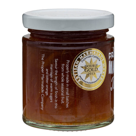 Lobbs Farm Shop, Heligan - The Proper Marmalade Co - Proper Marmalade, Tawny Seville 225g - Made in Cornwall