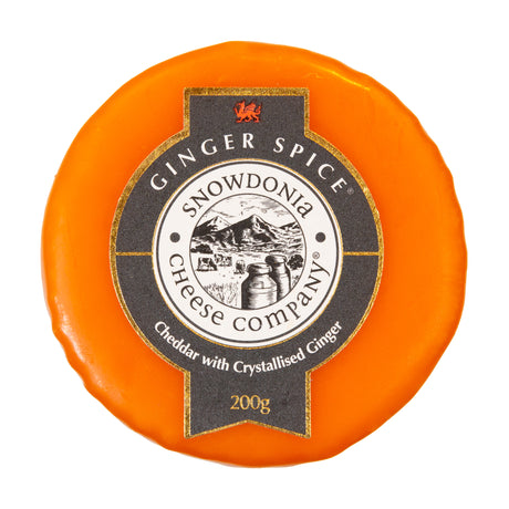 Snowdonia Cheese Company -  Ginger Spice Cheddar 200g