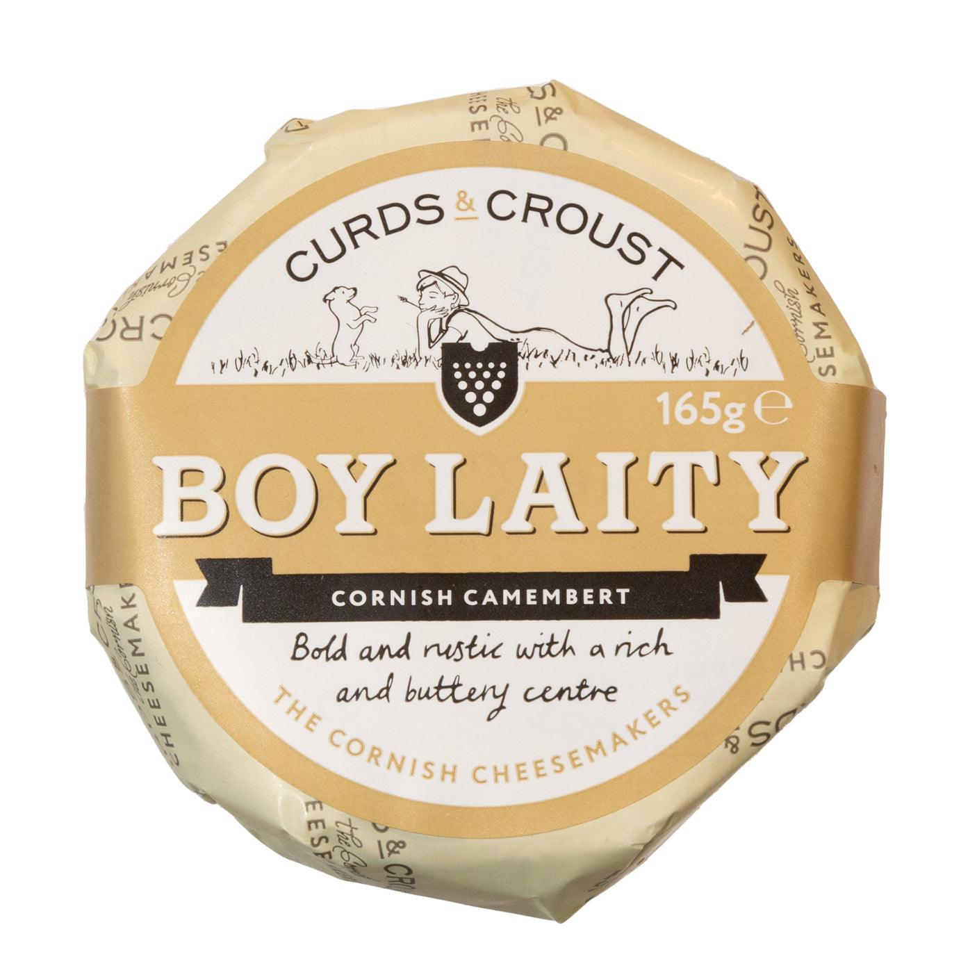 Lobbs Farm Shop Deli - Cheese - Curds & Croust - Boy Laity Cornish Camembert 165g