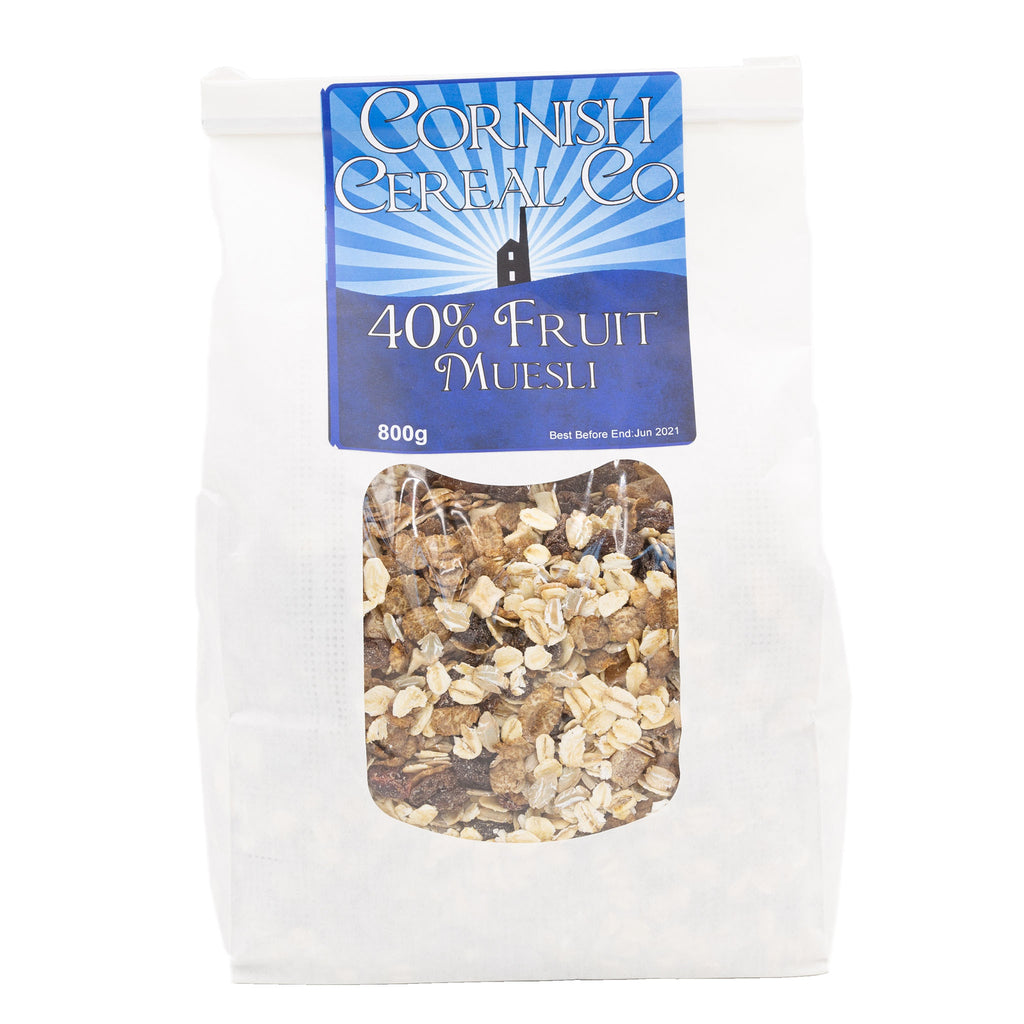 Cornish Cereal Co - 40% Fruit Muesli 800g