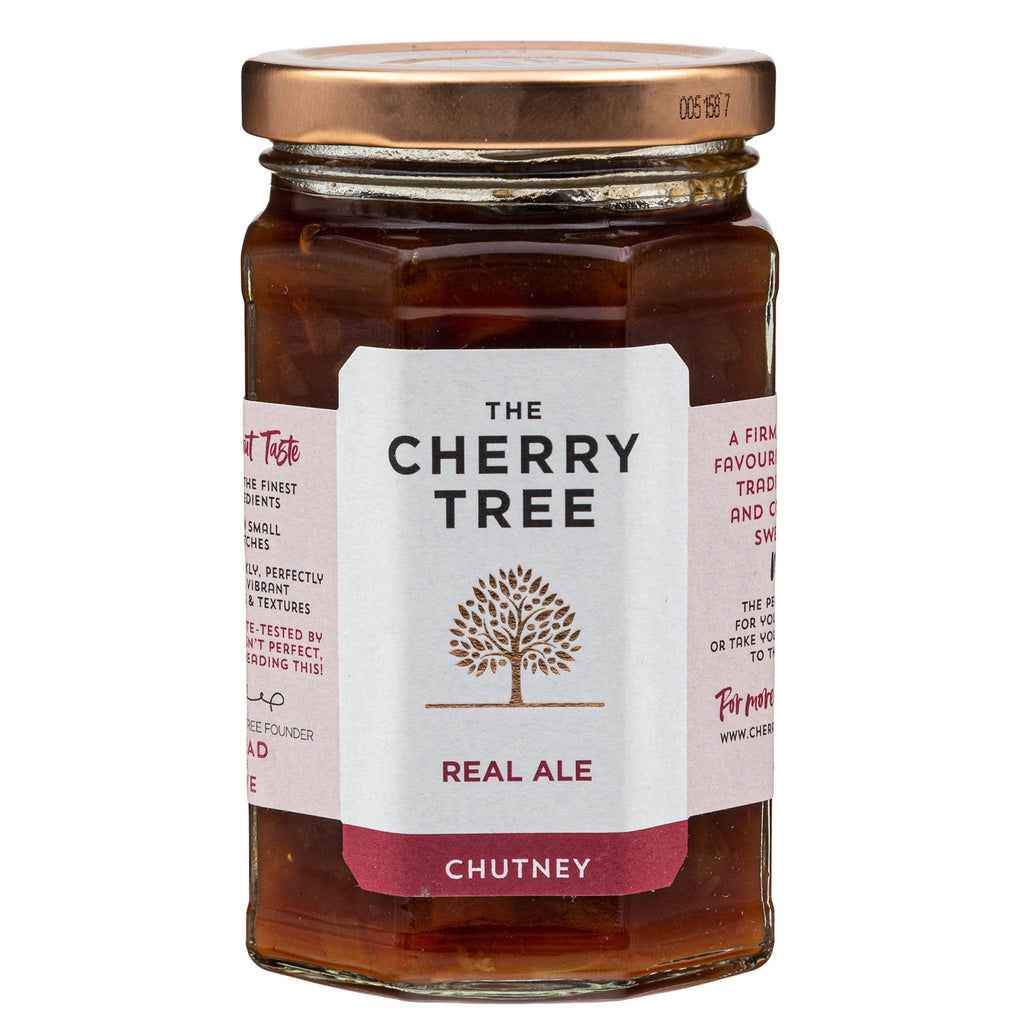 Lobbs Farm Shop, Heligan - The Cherry Tree - Real Ale Chutney 320g