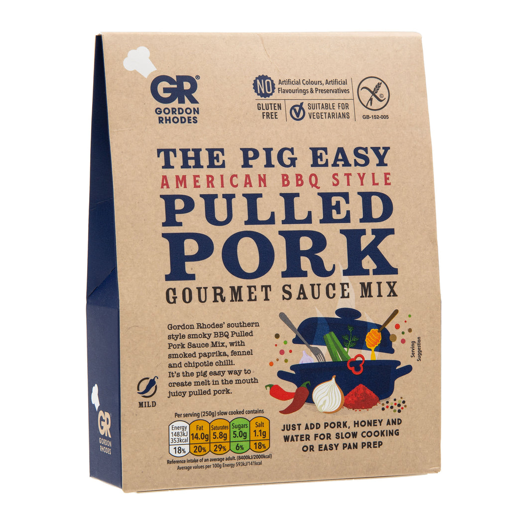 Gordon Rhodes - Pulled Pork Gourmet Sauce Mix 75g