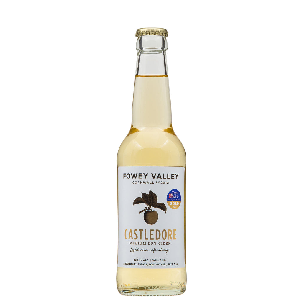 Fowey Valley - Castledore Medium Dry Cider 330ml