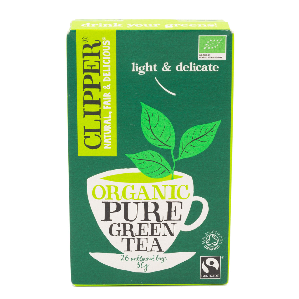 Clipper - Organic Pure Green Tea 26 Bags 50g