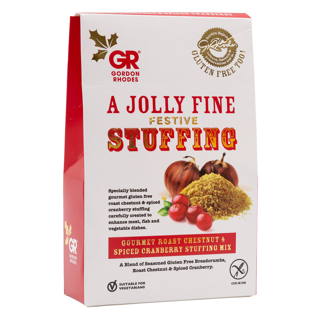 Gordon Rhodes - Gourmet Roast Chestnut & Cranberry Stuffing Mix 125g