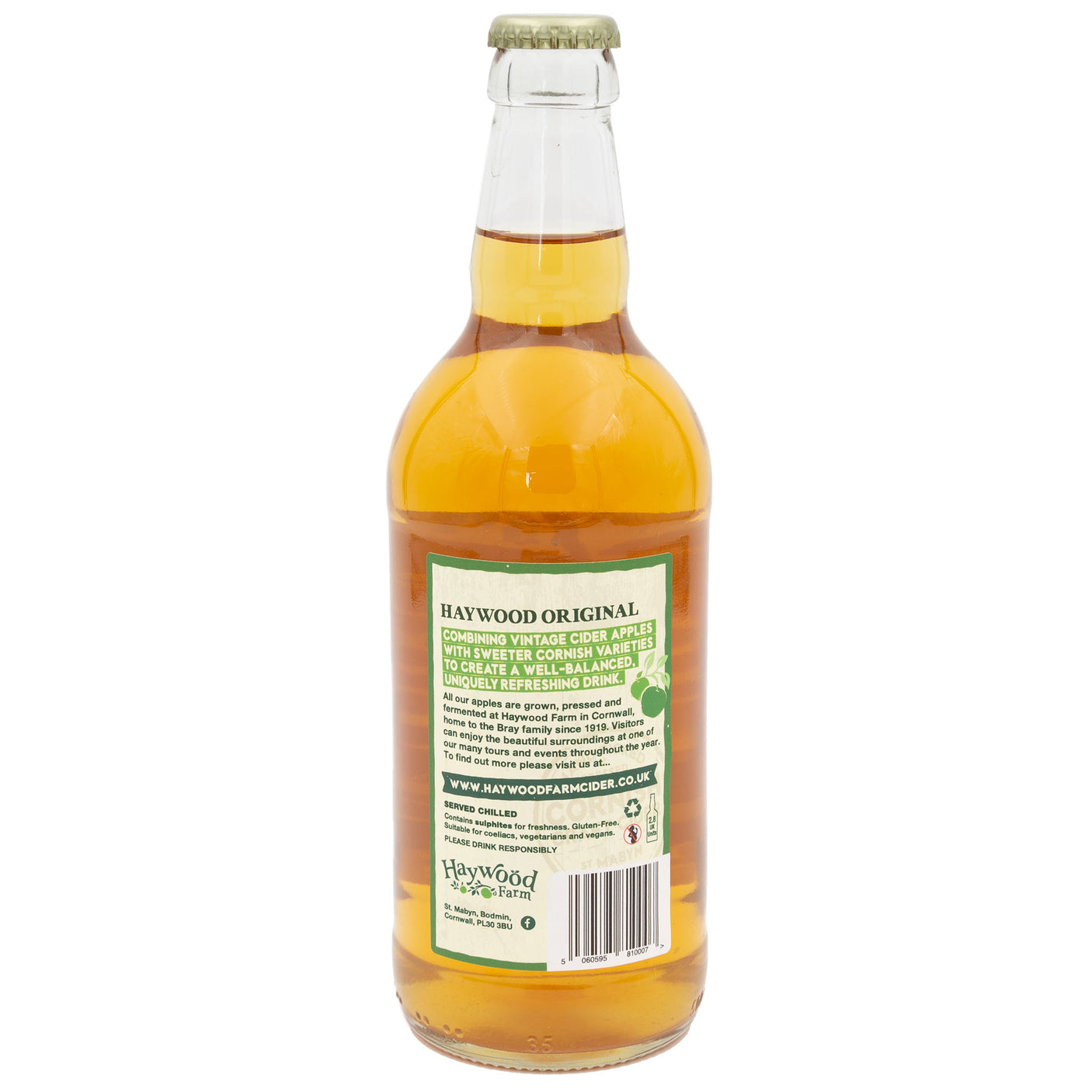 Haywood Farm Cider - Original Still Apple Cider 500ml