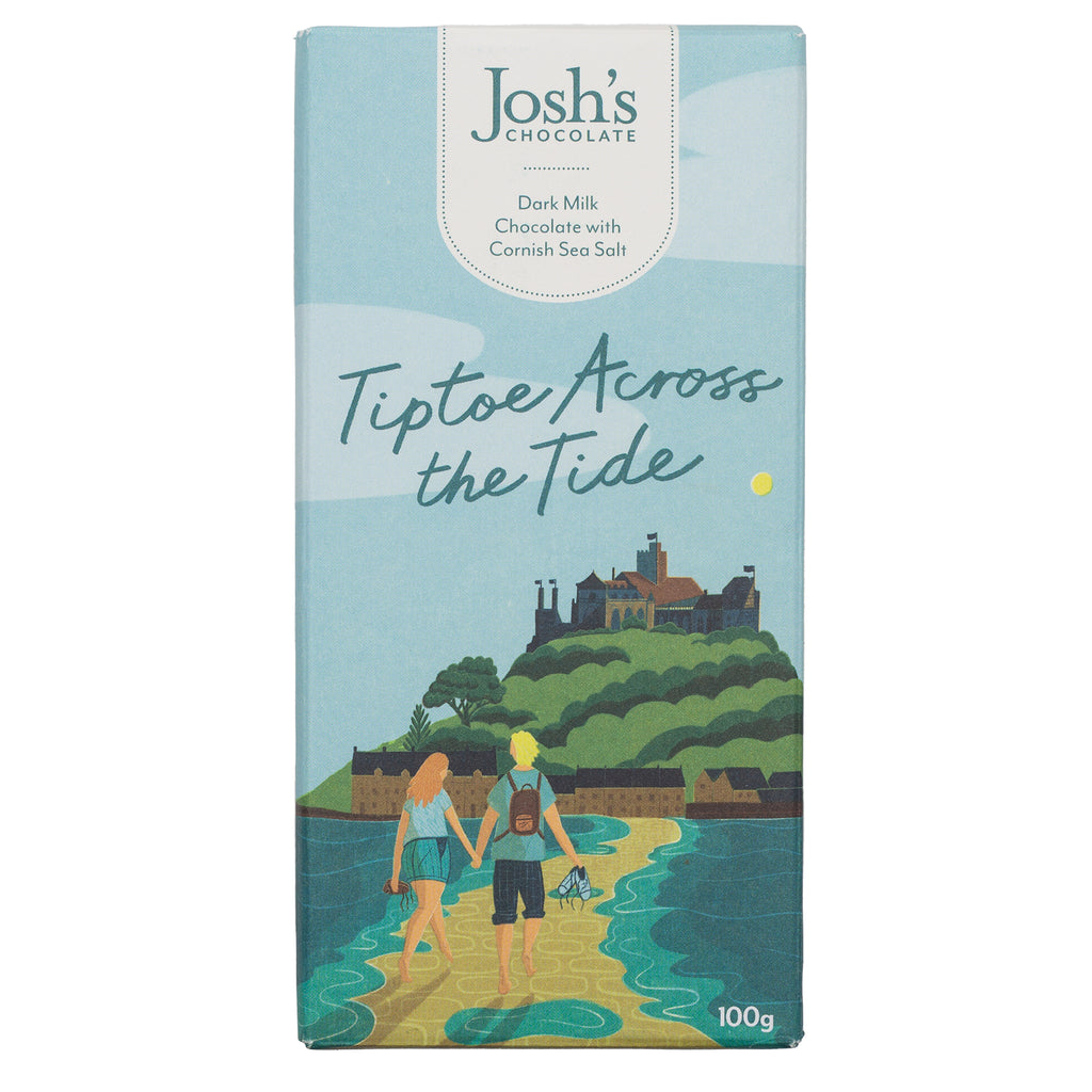 Josh's Chocolate - Tiptoe Across The Tide - Made in Cornwall