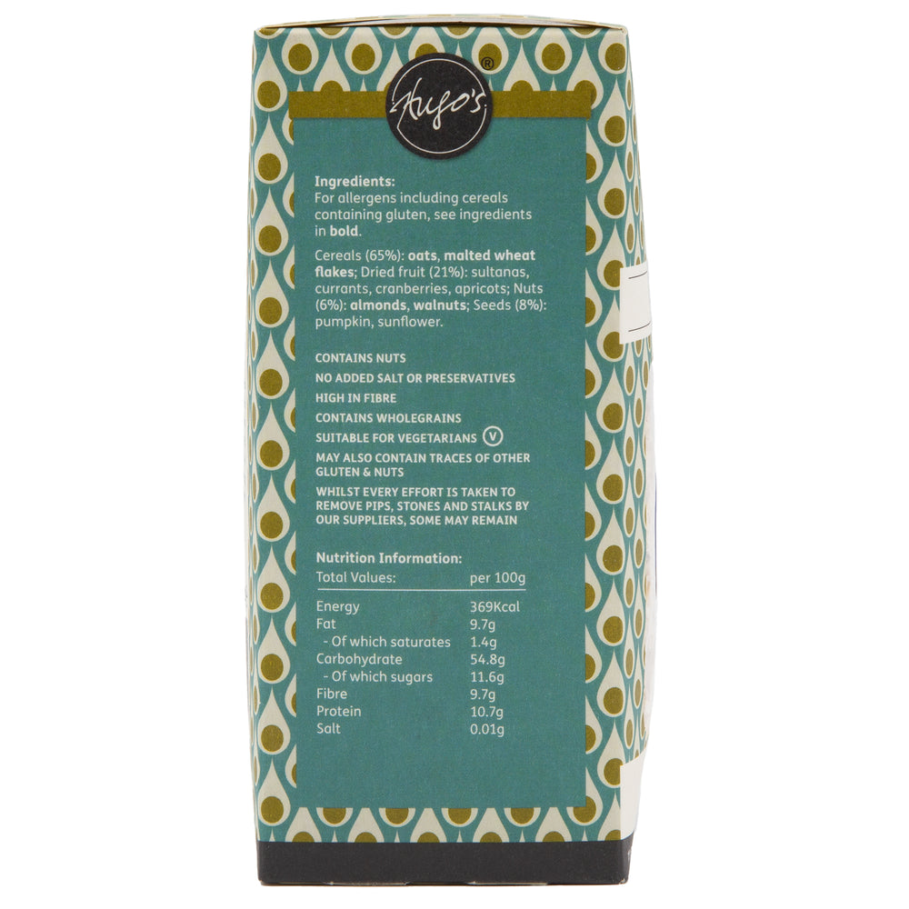 Hugo's Breakfast - Cornish Muesli 500g - Made in Cornwall