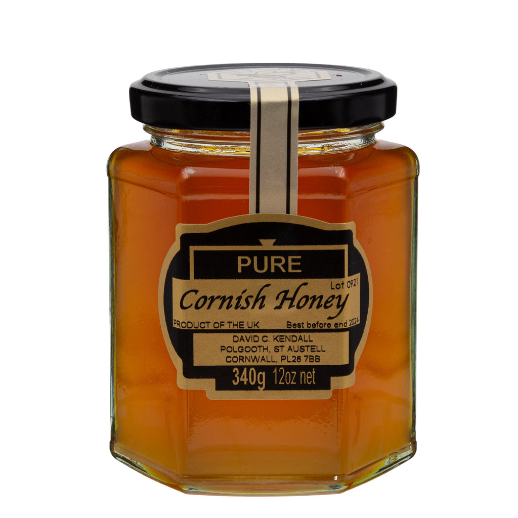 David Kendall - Clear Cornish Honey 340g - From Cornish Bees