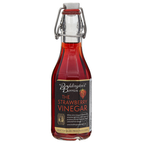 Lobbs Farm Shop, Heligan - Boddington's Berries - Strawberry Vinegar 250ml - Made in Cornwall