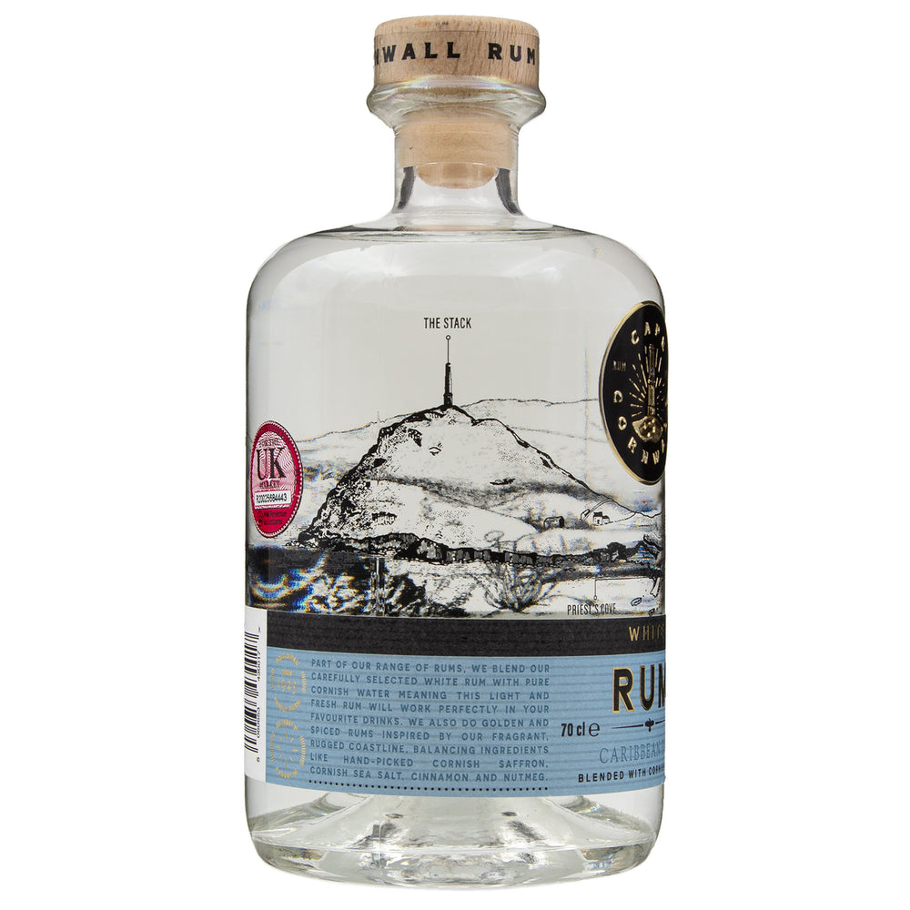 Lobbs Farm Shop - Cape Cornwall Rum Co - White Rum 70cl