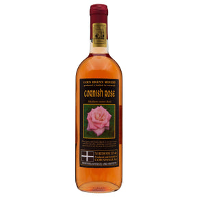 Lobbs Farm Shop, Heligan, Cornwall - Cornish Moorland Wines - Medium Dry Rosé 75cl -Made in Cornwall