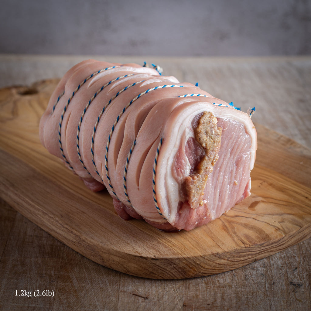 Cornish Pork Loin - Boned, Rolled & Stuffed - 1.2kg